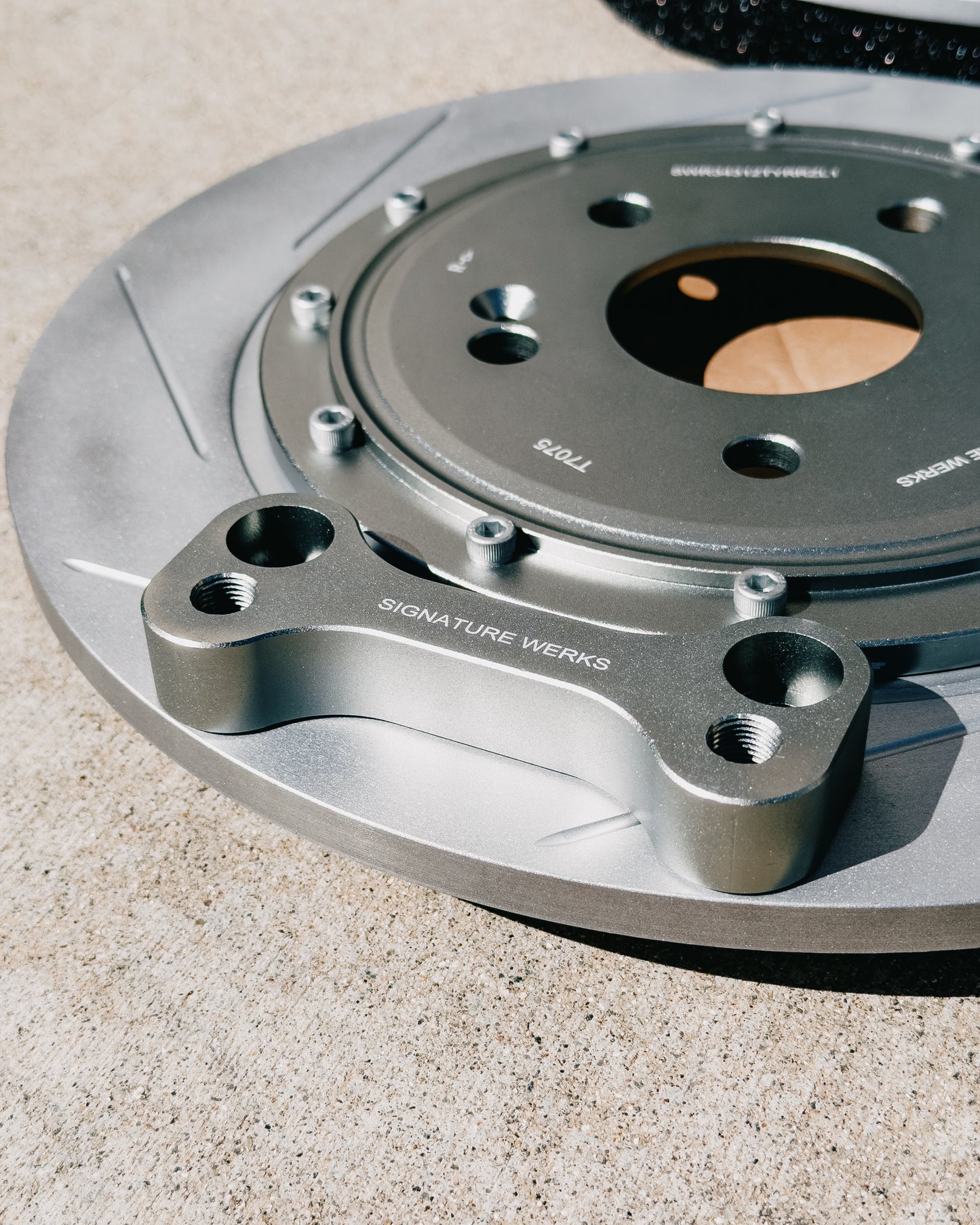 Signature Werks 2-piece 343X12 Rotors Larger Rear Pair For TYPE R FK8/FL5 REAR