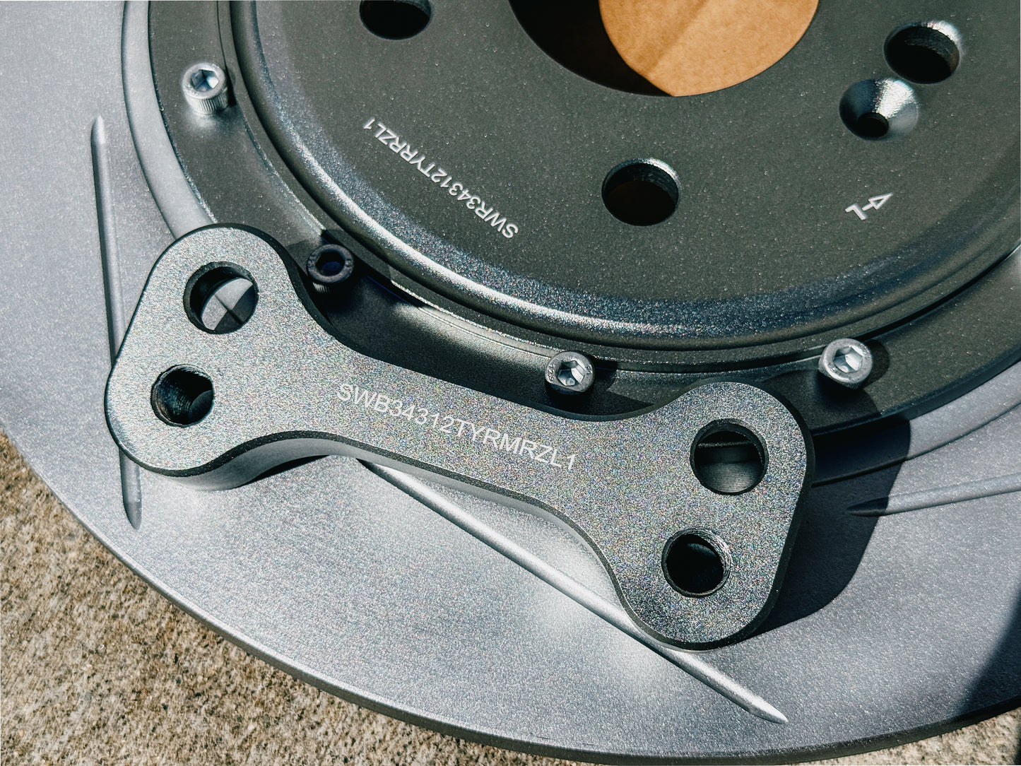 Signature Werks 2-piece 343X12 Rotors Larger Rear Pair For TYPE R FK8/FL5 REAR
